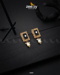 Cobble Crush Earrings - by - Libasekhas UK - Registered Vendor of : Zeesy - 100% Original Designer Dresss