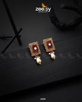 Cobble Crush Earrings - by - Libasekhas UK - Registered Vendor of : Zeesy - 100% Original Designer Dresss