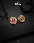 Pebble Earrings - by - Libasekhas UK - Registered Vendor of : Zeesy - 100% Original Designer Dresss