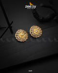 Pebble Earrings - by - Libasekhas UK - Registered Vendor of : Zeesy - 100% Original Designer Dresss