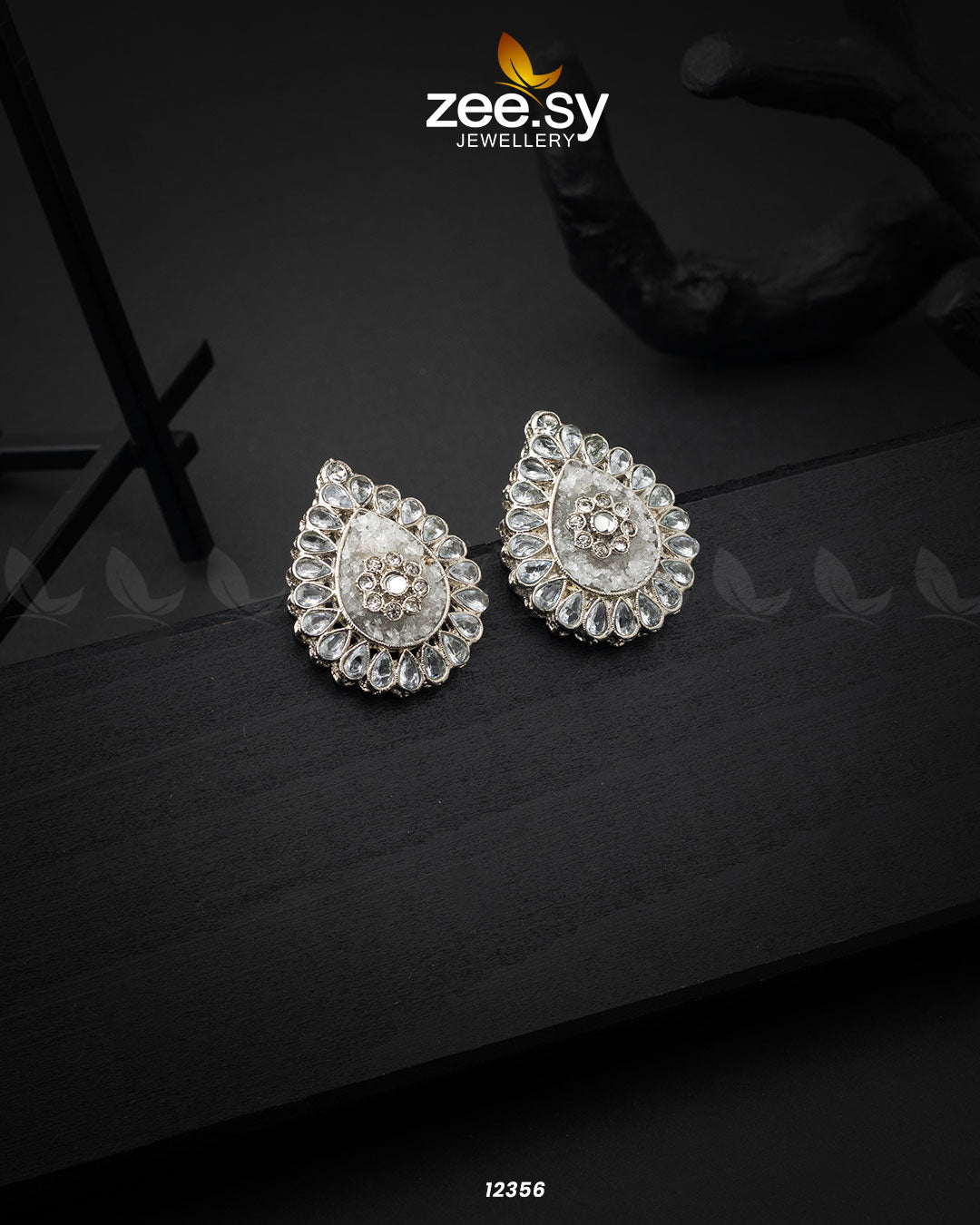 Turkish Earrings - by - Libasekhas UK - Registered Vendor of : Zeesy - 100% Original Designer Dresss