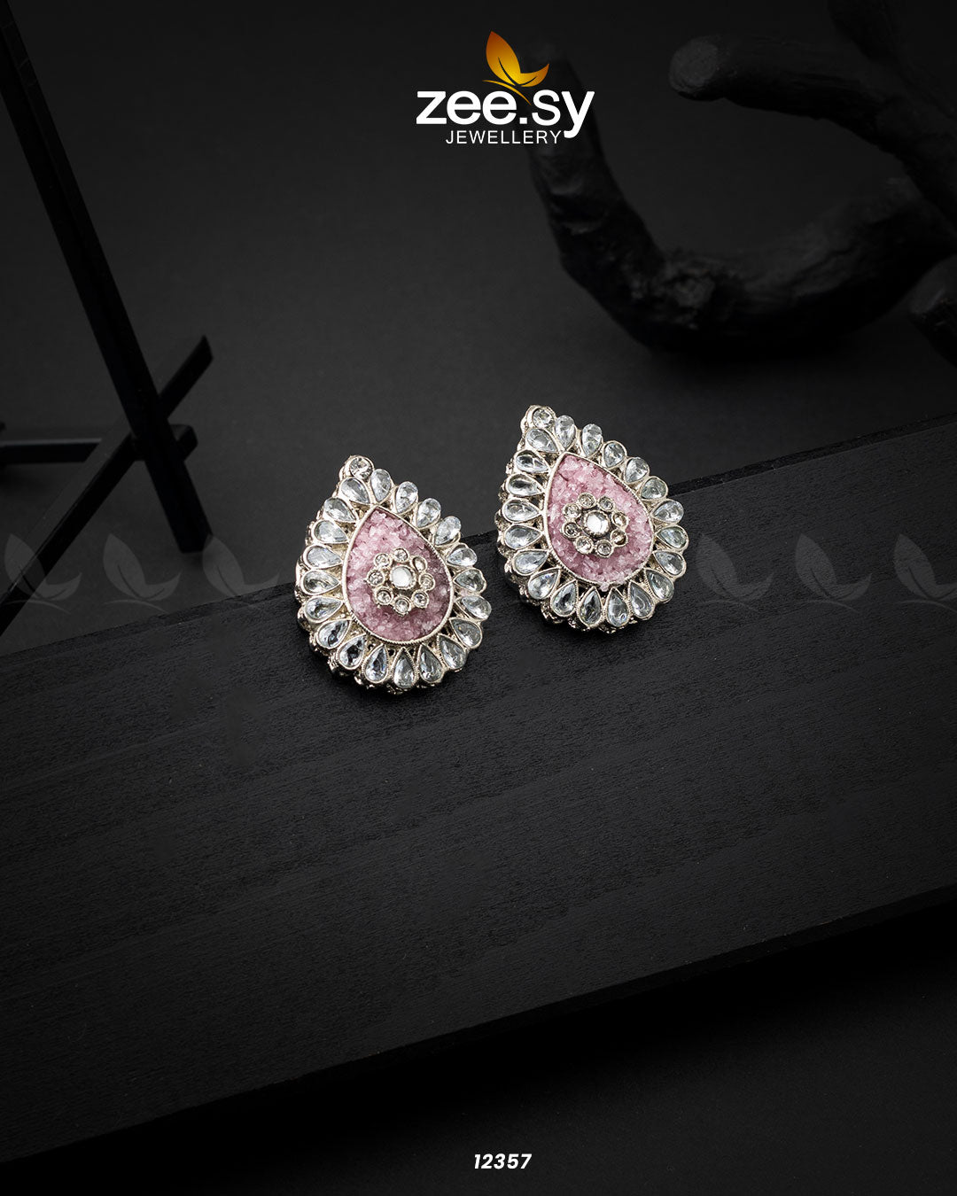 Turkish Earrings - by - Libasekhas UK - Registered Vendor of : Zeesy - 100% Original Designer Dresss