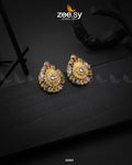 Slate Crush Earrings - by - Libasekhas UK - Registered Vendor of : Zeesy - 100% Original Designer Dresss