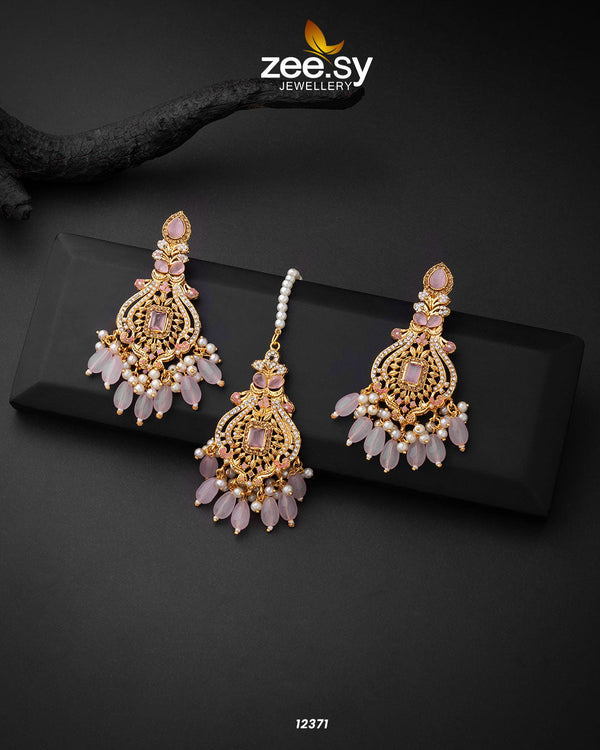 Minal's Earrings - by - Libasekhas UK - Registered Vendor of : Zeesy - 100% Original Designer Dresss