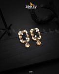 Ethereal Earrings - by - Libasekhas UK - Registered Vendor of : Zeesy - 100% Original Designer Dresss