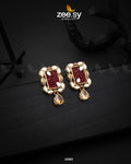 Ethereal Earrings - by - Libasekhas UK - Registered Vendor of : Zeesy - 100% Original Designer Dresss