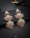 Keerthi's Earrings - by - Libasekhas UK - Registered Vendor of : Zeesy - 100% Original Designer Dresss