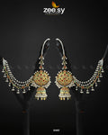 Everglow Earrings - by - Libasekhas UK - Registered Vendor of : Zeesy - 100% Original Designer Dresss