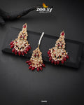 Sarah's Earrings - by - Libasekhas UK - Registered Vendor of : Zeesy - 100% Original Designer Dresss