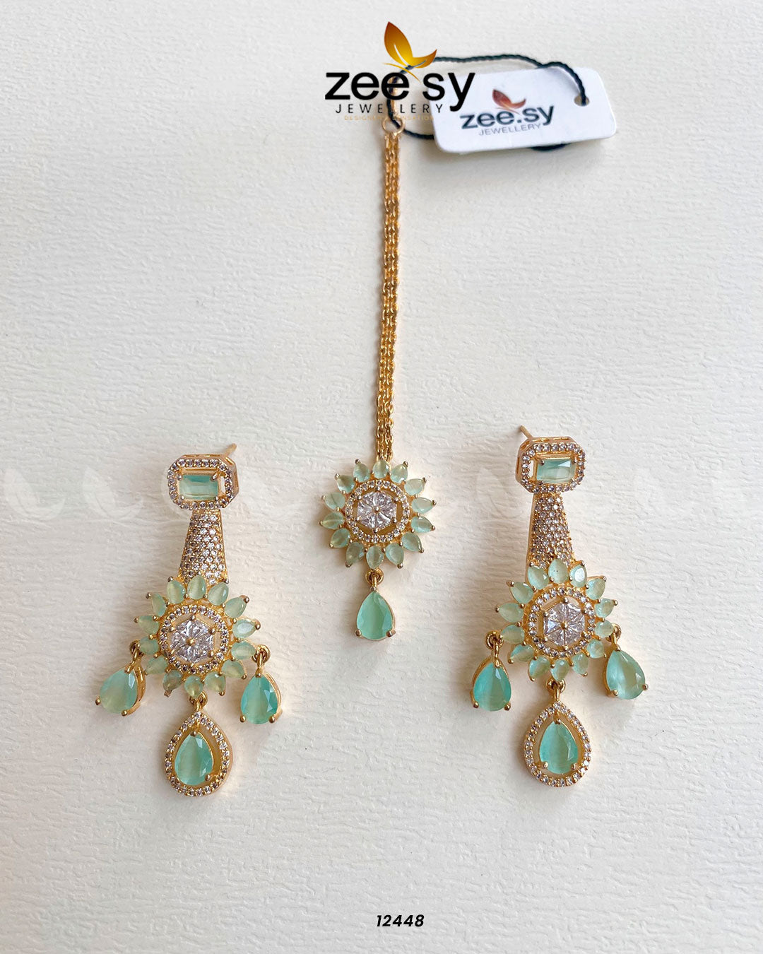 Earrings-0670 - by - Libasekhas UK - Registered Vendor of : Zeesy - 100% Original Designer Dresss