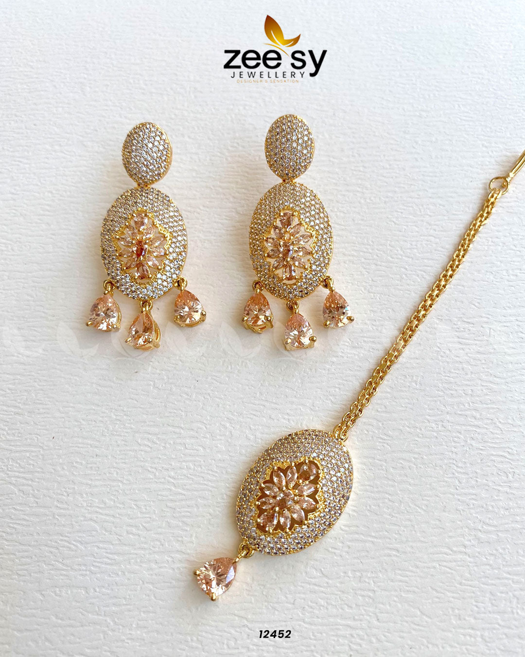 Earrings-0708 - by - Libasekhas UK - Registered Vendor of : Zeesy - 100% Original Designer Dresss