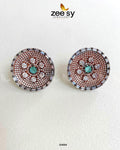Studs Earrings - by - Libasekhas UK - Registered Vendor of : Zeesy - 100% Original Designer Dresss