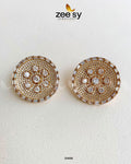 Studs Earrings - by - Libasekhas UK - Registered Vendor of : Zeesy - 100% Original Designer Dresss