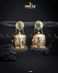 Shaymin Earrings - by - Libasekhas UK - Registered Vendor of : Zeesy - 100% Original Designer Dresss