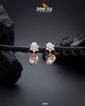 Heart Earrings - by - Libasekhas UK - Registered Vendor of : Zeesy - 100% Original Designer Dresss