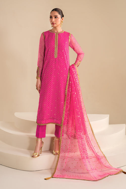 Baroque | Luxury Pret 24 | CHIFFON UF-626 - by - Libasekhas UK - Registered Vendor of : Baroque - 100% Original Designer Dresss