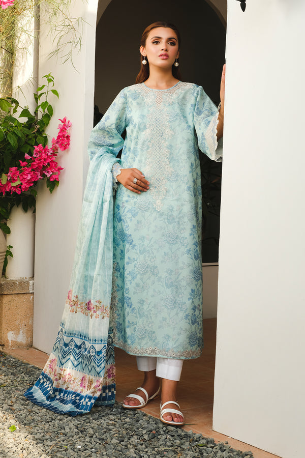 Baroque | Luxury Pret 24 | LAWN UF-661 - by - Libasekhas UK - Registered Vendor of : Baroque - 100% Original Designer Dresss