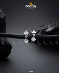 Tiny Leaf Earrings - by - Libasekhas UK - Registered Vendor of : Zeesy - 100% Original Designer Dresss