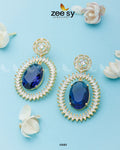 Victorian Earrings - by - Libasekhas UK - Registered Vendor of : Zeesy - 100% Original Designer Dresss