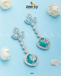 Lunara Earrings - by - Libasekhas UK - Registered Vendor of : Zeesy - 100% Original Designer Dresss