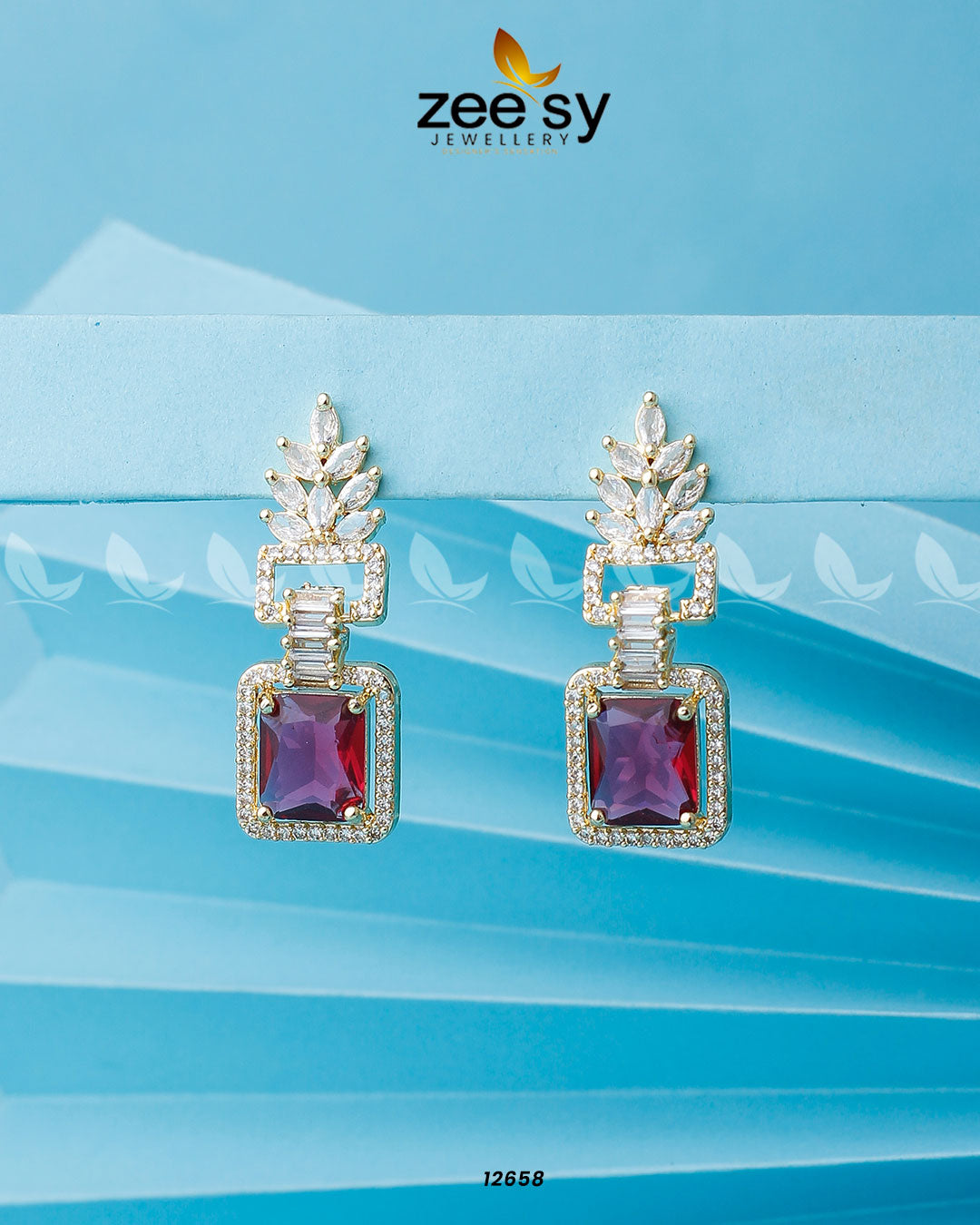 Zelda's Earrings - by - Libasekhas UK - Registered Vendor of : Zeesy - 100% Original Designer Dresss