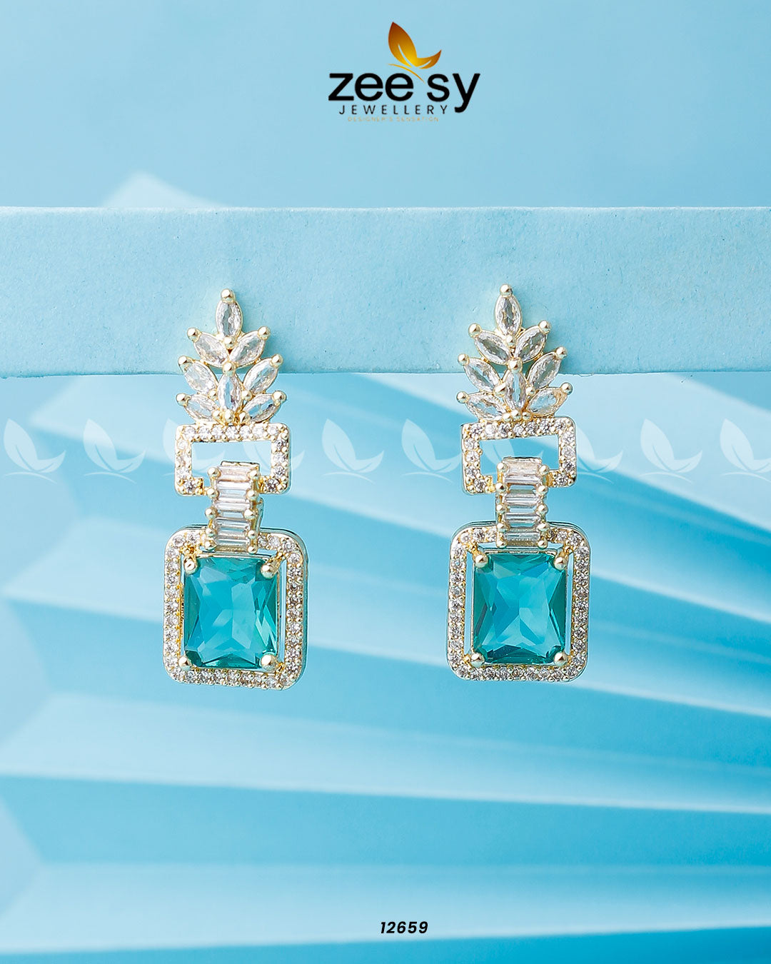 Zelda's Earrings - by - Libasekhas UK - Registered Vendor of : Zeesy - 100% Original Designer Dresss