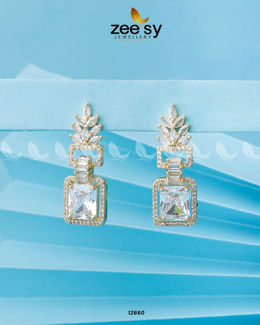 Zelda's Earrings - by - Libasekhas UK - Registered Vendor of : Zeesy - 100% Original Designer Dresss