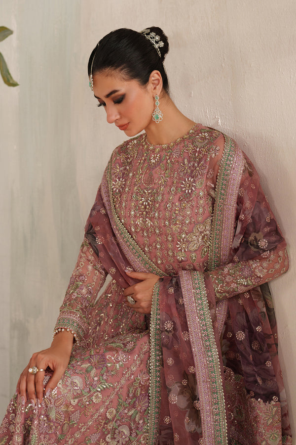 Baroque | Formals Collection | EMBROIDERED NET UF-4377 - by Libasekhas UK - Registered Vendor of : Baroque - 100% Original Designer Dress