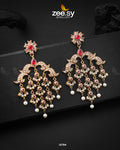 Hanging Earrings - by - Libasekhas UK - Registered Vendor of : Zeesy - 100% Original Designer Dresss