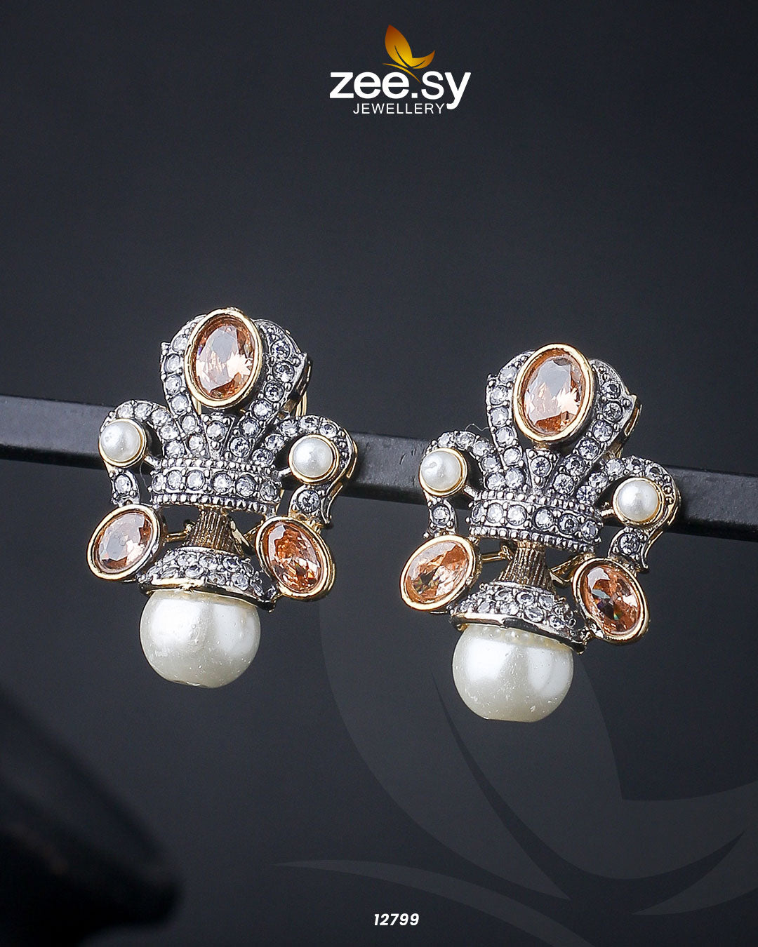 Pearl Drop Tops - by - Libasekhas UK - Registered Vendor of : Zeesy - 100% Original Designer Dresss