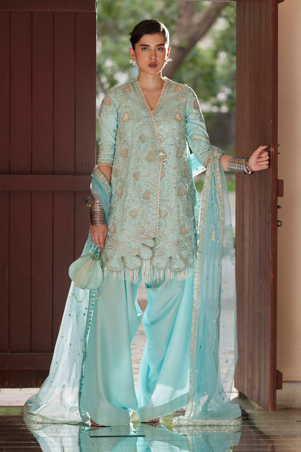 Soraya | Silk Edit 26 | Aks - by Libasekhas UK - Registered Vendor of : Soraya - 100% Original Designer Dress