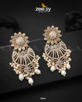 Arri Earrings - by - Libasekhas UK - Registered Vendor of : Zeesy - 100% Original Designer Dresss