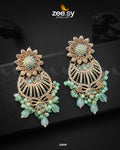 Arri Earrings - by - Libasekhas UK - Registered Vendor of : Zeesy - 100% Original Designer Dresss