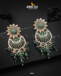Arri Earrings - by - Libasekhas UK - Registered Vendor of : Zeesy - 100% Original Designer Dresss