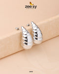 Hyperbola Drop Earrings - by - Libasekhas UK - Registered Vendor of : Zeesy - 100% Original Designer Dresss