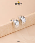 Crescent Hoop Earrings - by - Libasekhas UK - Registered Vendor of : Zeesy - 100% Original Designer Dresss
