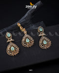 Plumeria Earrings - by - Libasekhas UK - Registered Vendor of : Zeesy - 100% Original Designer Dresss