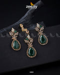 Crocus Earrings - by - Libasekhas UK - Registered Vendor of : Zeesy - 100% Original Designer Dresss