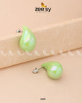 Clarkia Earrings - by - Libasekhas UK - Registered Vendor of : Zeesy - 100% Original Designer Dresss