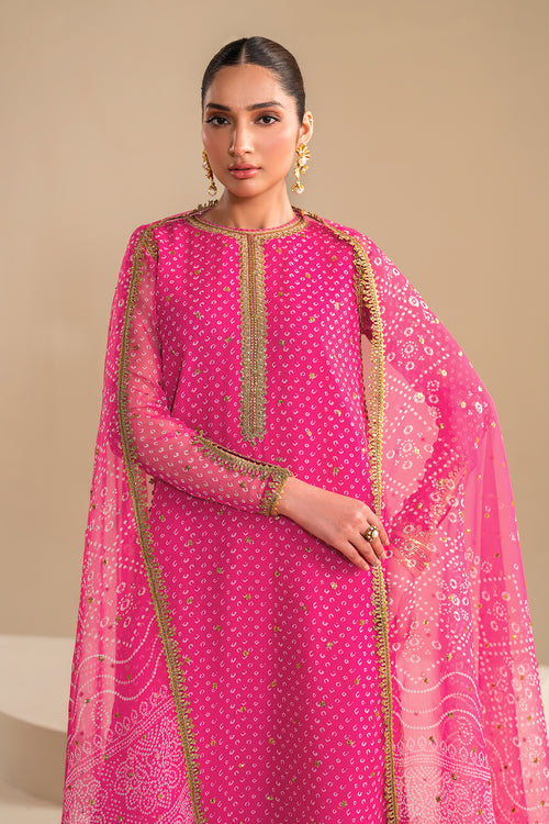 Baroque | Luxury Pret 24 | CHIFFON UF-626 - by - Libasekhas UK - Registered Vendor of : Baroque - 100% Original Designer Dresss