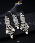 Dictamnus Earrings - by - Libasekhas UK - Registered Vendor of : Zeesy - 100% Original Designer Dresss