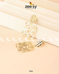 Anemone Earrings - by - Libasekhas UK - Registered Vendor of : Zeesy - 100% Original Designer Dresss