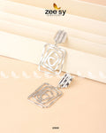 Anemone Earrings - by - Libasekhas UK - Registered Vendor of : Zeesy - 100% Original Designer Dresss
