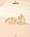 Cosmos Earrings - by - Libasekhas UK - Registered Vendor of : Zeesy - 100% Original Designer Dresss