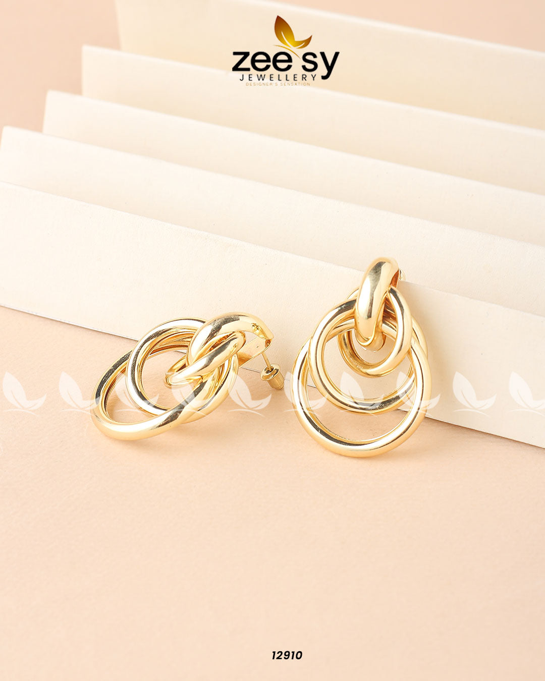 Cosmos Earrings - by - Libasekhas UK - Registered Vendor of : Zeesy - 100% Original Designer Dresss