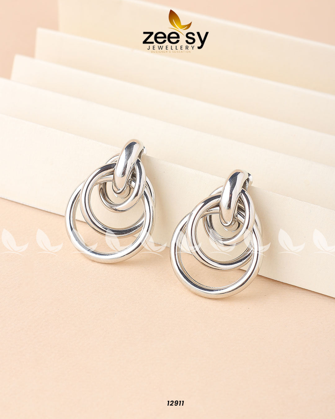 Cosmos Earrings - by - Libasekhas UK - Registered Vendor of : Zeesy - 100% Original Designer Dresss