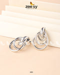 Cosmos Earrings - by - Libasekhas UK - Registered Vendor of : Zeesy - 100% Original Designer Dresss