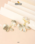Salvia Earrings - by - Libasekhas UK - Registered Vendor of : Zeesy - 100% Original Designer Dresss