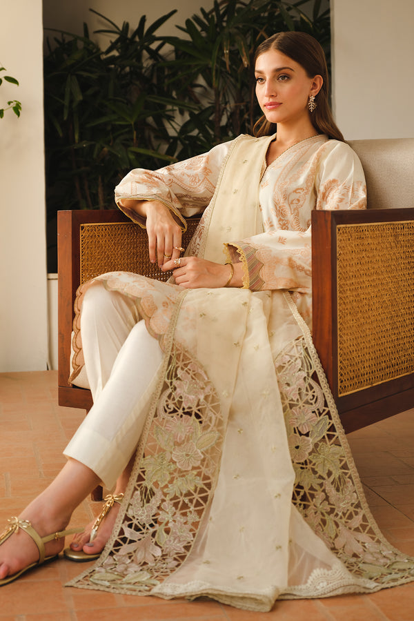 Baroque | Luxury Pret 24 | LAWN UF-662 - by - Libasekhas UK - Registered Vendor of : Baroque - 100% Original Designer Dresss
