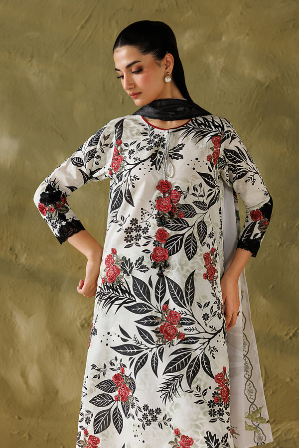 Baroque | Luxury Summer Pret | UF-4505 - by Libasekhas UK - Registered Vendor of : Baroque - 100% Original Designer Dress